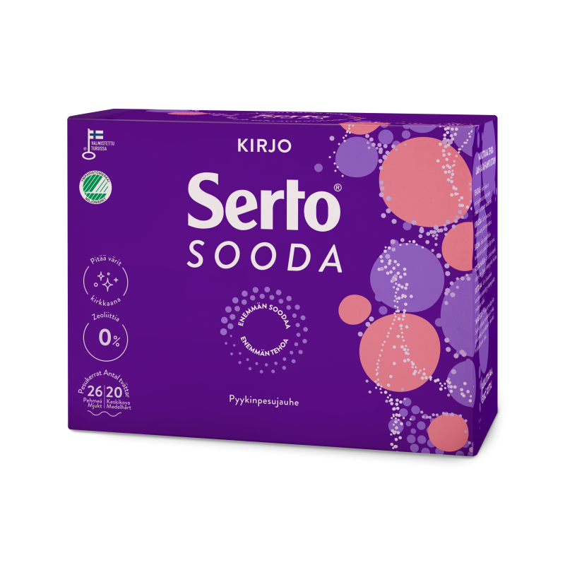 Serto Sooda Kirjo pyykinpesujauhe