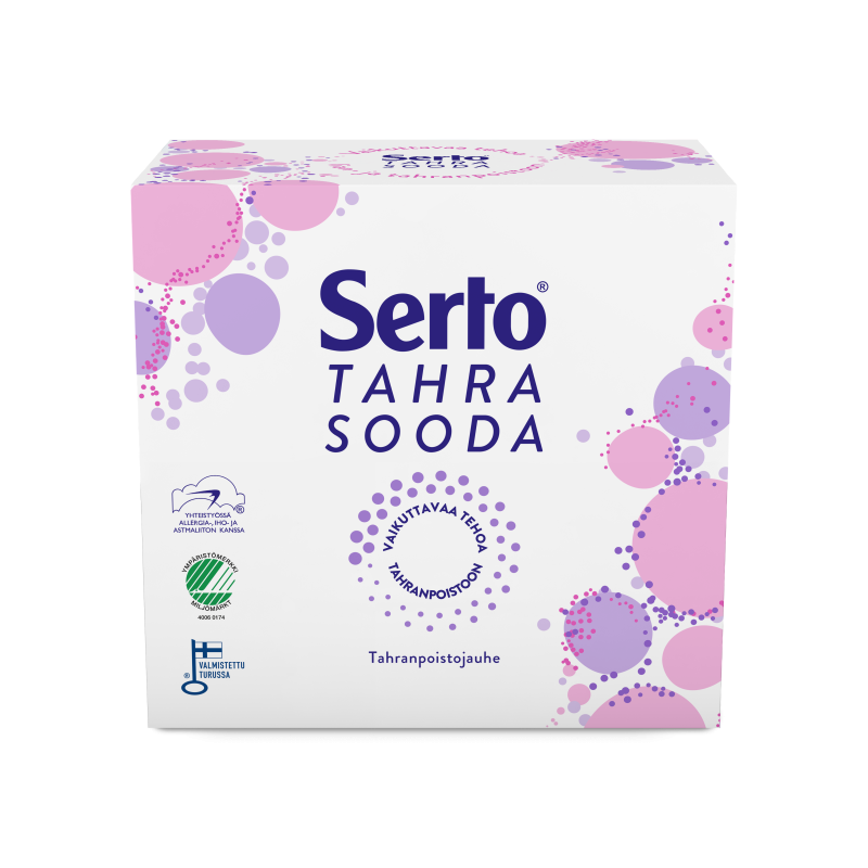 Serto Tahrasooda Hajusteeton tahranpoistojauhe