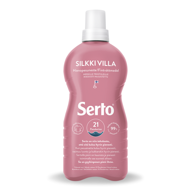 Serto SilkkiVilla Hienopesuneste